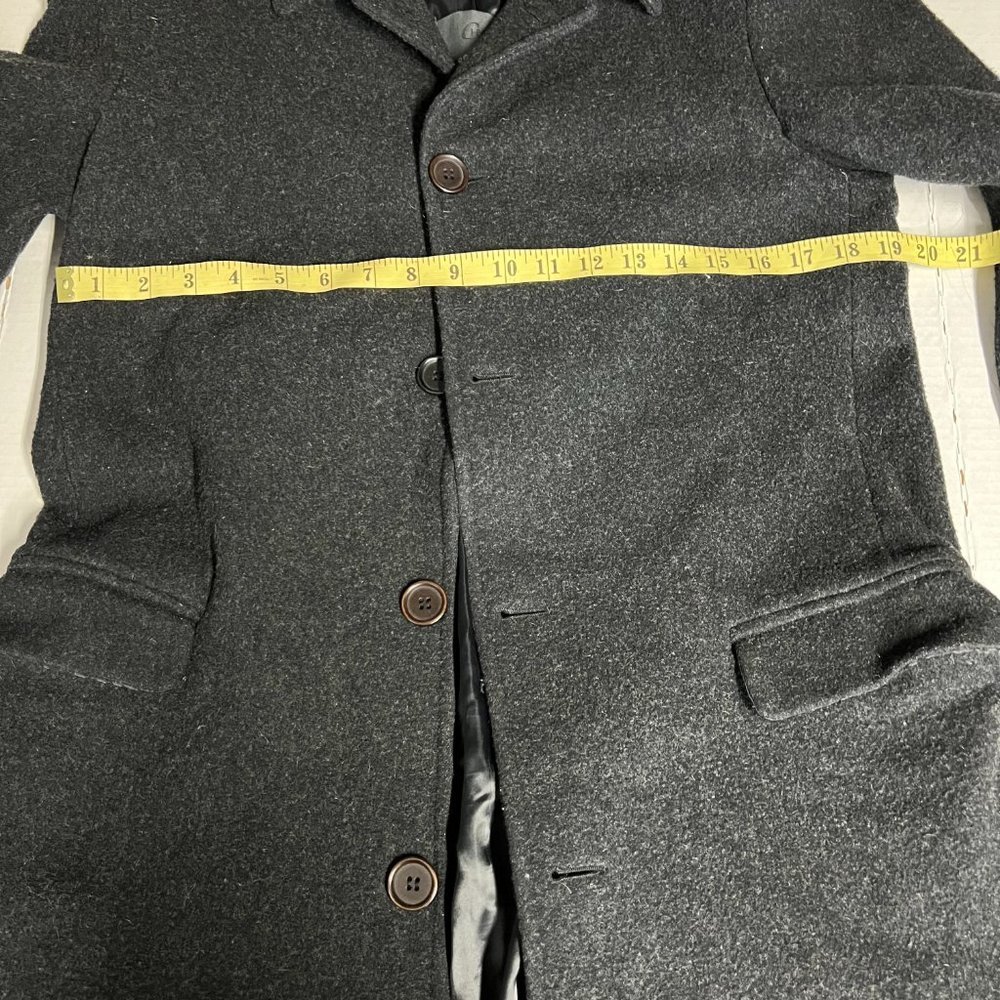 CELOP HOMBRE MENS COAT BLACK SIZE S - Picture 6 of 11